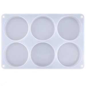 Silikonová forma 6 x kruh