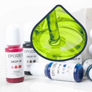 Transparentní barvivo do epoxidu Lime