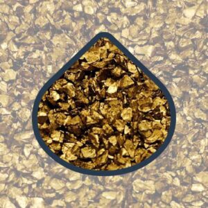 Drcené sklo do epoxidu Zlaté