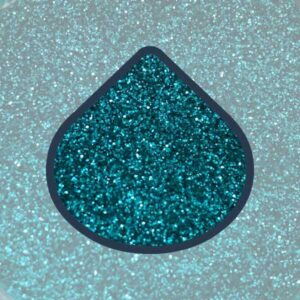 Glitter do epoxidové pryskyřice Green Blue