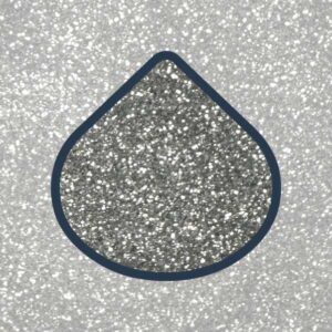 Glitter do epoxidové pryskyřice Silver