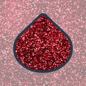 Glitter do epoxidové pryskyřice Wine Red