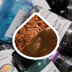 Metalický pigment Coffee Brown