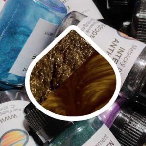 Metalický pigment Dark Brown