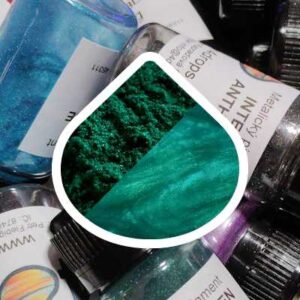 Metalický pigment Dark Green