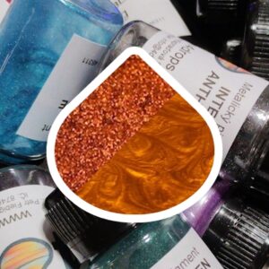 Metalický pigment Flame Copper