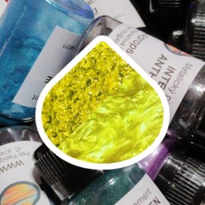 Metalický pigment Lemon Yellow