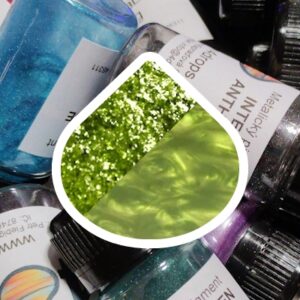 Metalický pigment Olive Green