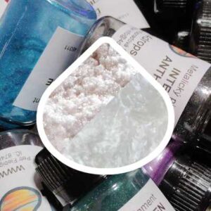 Metalický pigment Pearl White