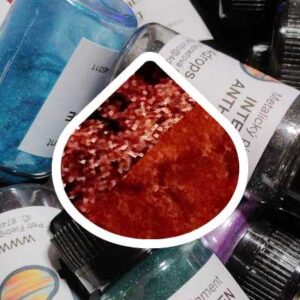 Metalický pigment Rose Gold