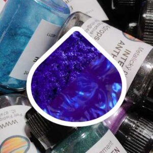 Metalický pigment Sapphire Blue