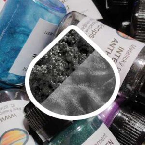 Metalický pigment Satin Grey