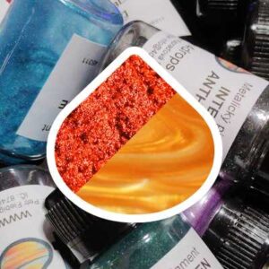 Metalický pigment Terra Orange