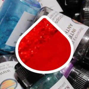 Metalický pigment True Red