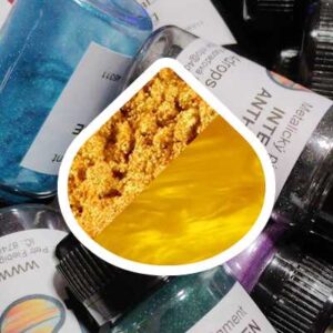 Metalický pigment Yellow Gold