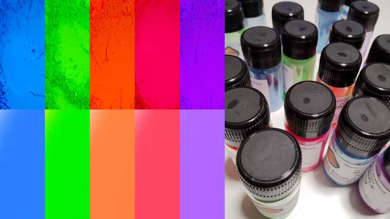 Neonové pigmenty do epoxidových pryskyřic