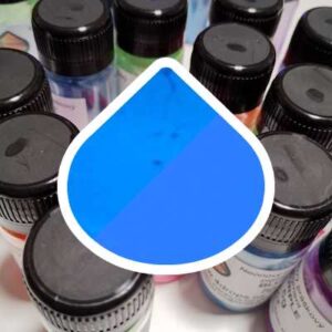 Neonový práškový pigment Blue