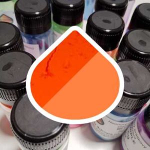Neonový práškový pigment Orange