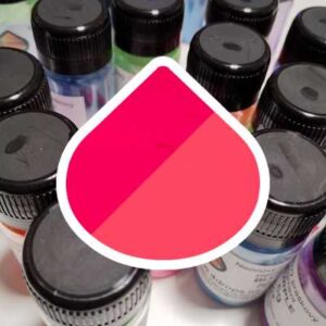 Neonový práškový pigment Pink