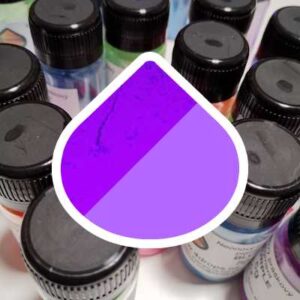 Neonový práškový pigment Purple