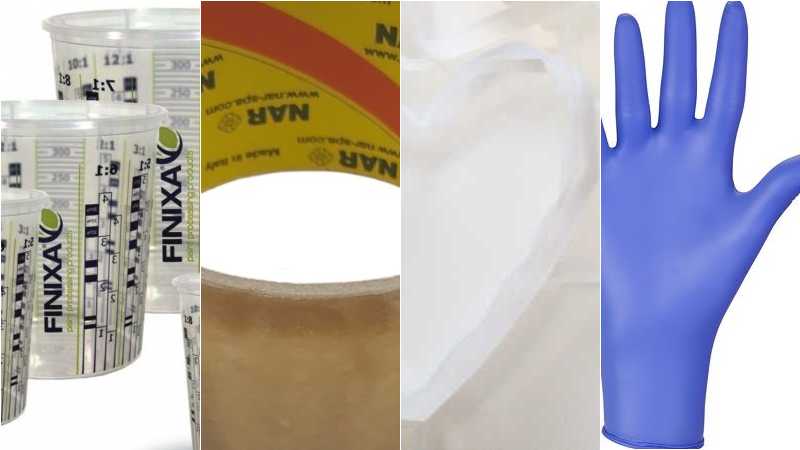 Pomůcky pro odlévání epoxidových pryskyřic