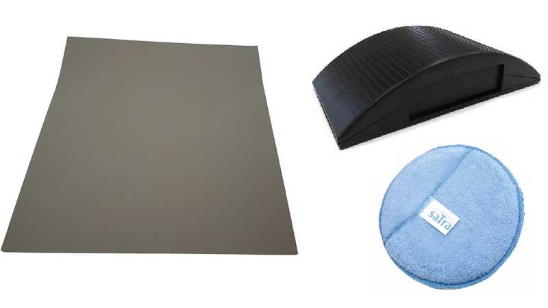 Ruční broušení a leštění odlitku z epoxidu a dřeva